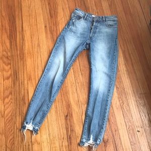 DL 1961 high waisted vintage slim skinnies